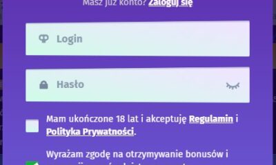 Wybierz login i hasło