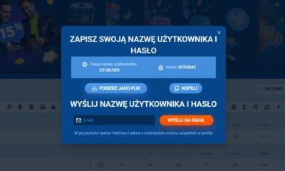 Zapisz login i hasło