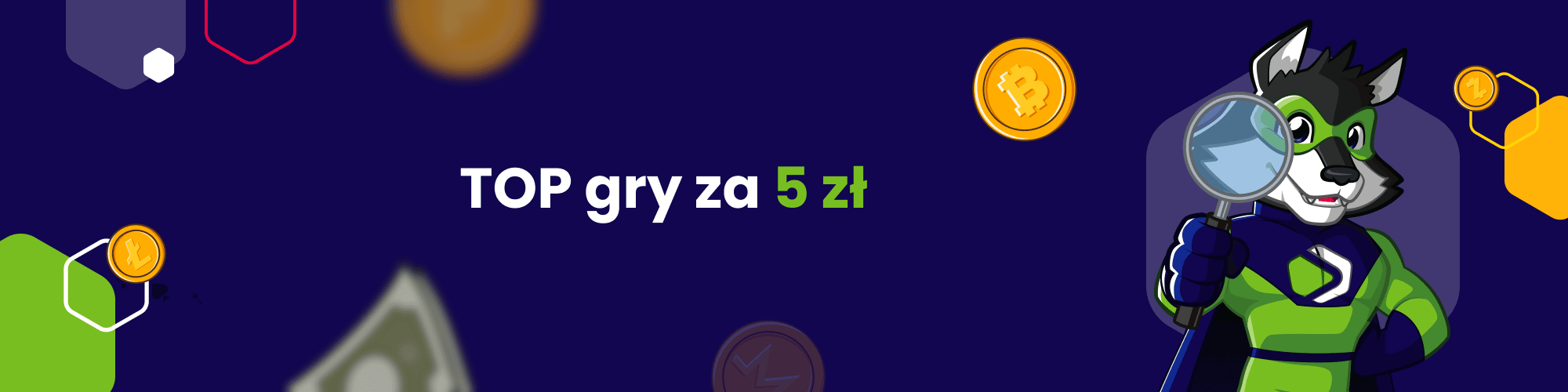 Gry za 5 zł - banner