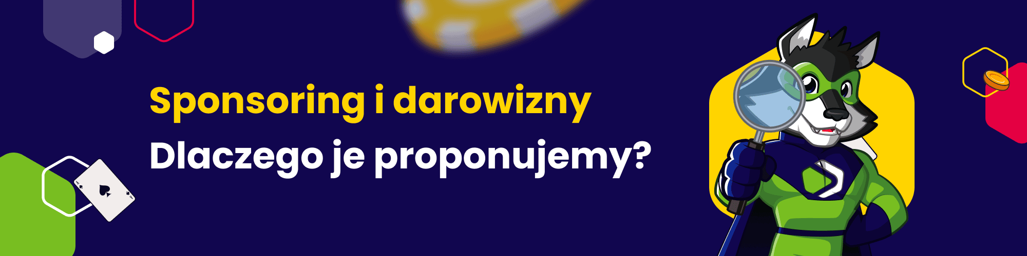 Sponsoring i darowizny Dlaczego je proponujemy?- baner